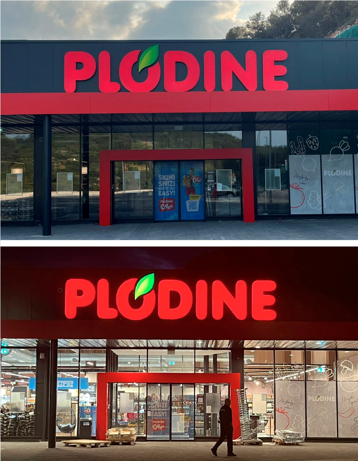 Plodine_Svjetleća_reklama_Vis
